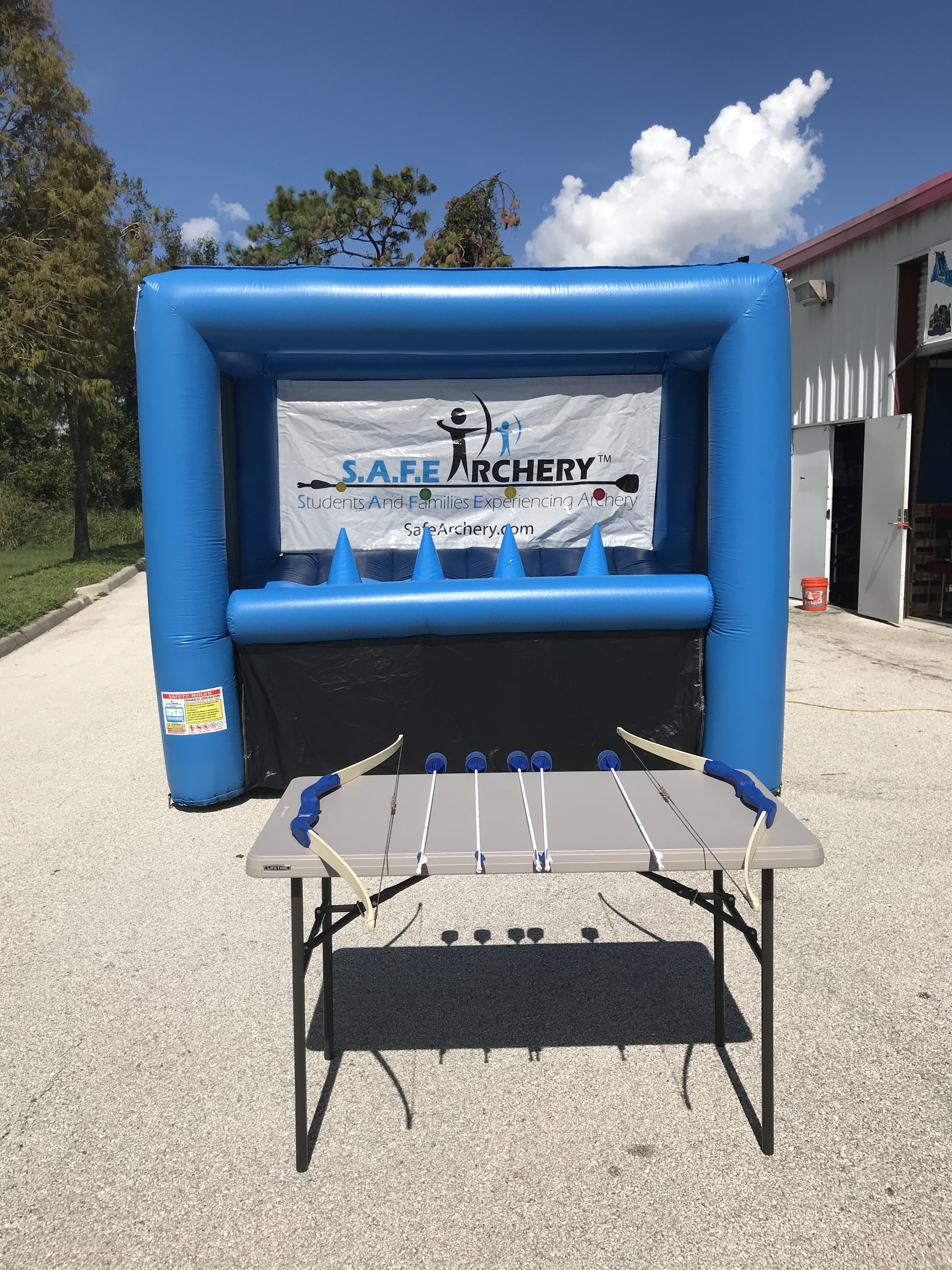 SAFE Archery 6 Hour Rental Bouncing Beez